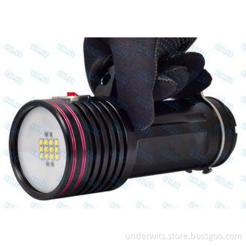 Aluminum 6500 Lumen DG70W Underwater Video Lights with Good